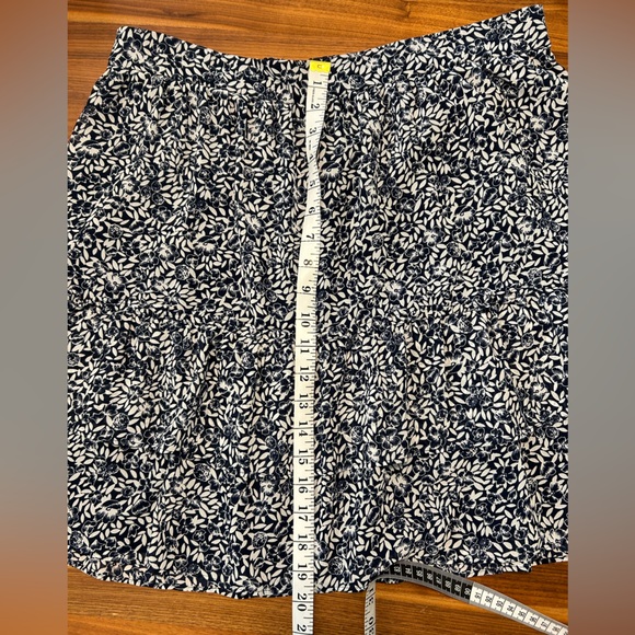 JCrew Factory Floral Tiered Skirt - Sz L - Picture 5 of 11